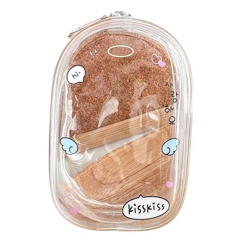 Tmboryuu Kompakte Figurenhalter Schlüsselbeutel Für Autoschlüsseln Walk Wesentliche Leckere Transparente Beutel Kinder Modezubehör Tragbare Baby Brieftasche Schlüsselbundhalter von Tmboryuu