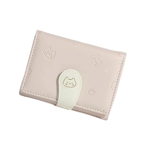 Tmboryuu Mode Brieftasche Kleine Kompakte Brieftasche Frauen Kurzer PU Leder Trifin Brieftaschen Kreditkartenhalter Einfacher Clutches Geldbörse Damen Geldbeutel Geldbeutel von Tmboryuu