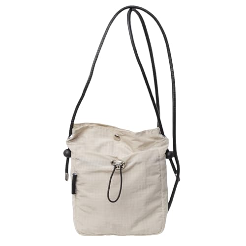 Tmboryuu Mode Canvas Mobile Bag 2024 Drawess Bucket Crossbody Geldbörse Casual Schulter Für Erwachsene Und Schüler Leichtgewichtige Leinwandtasche von Tmboryuu