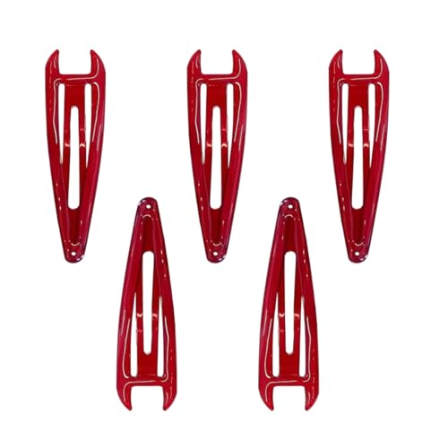 Tmboryuu Pack Von 5 Red Devil Hair Clips Einzigartiges Design Für Stilvolle Frauen Und Mädchen Die Sich Perfekt Für Partys Und Feierlichkeiten Eignen von Tmboryuu