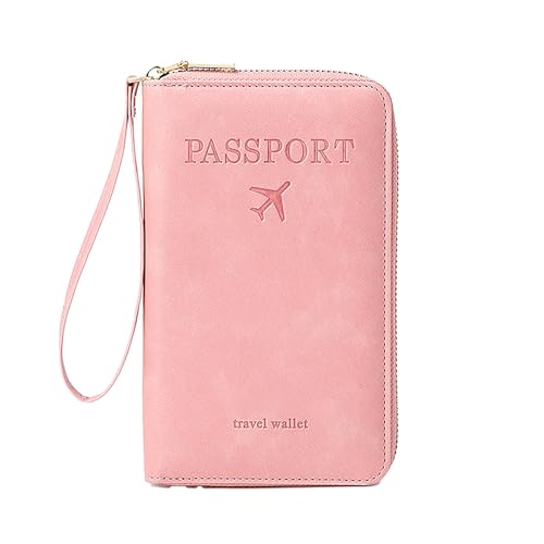 Tmboryuu Pässe Halterabdeckungen Case Travel Wallet Inhaber Koffer Für Frauen Und Männer PU Leder Pass Reise Wallet Für Erwachsene von Tmboryuu