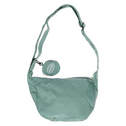 Tmboryuu Praxis Cord Crossbody Tasche Mit Reißverschluss Und Verstellbarer Gurt Umhängetaschen Perfekt Für Arbeitsreisen Einkaufen Kleine Crossbody Tasche von Tmboryuu