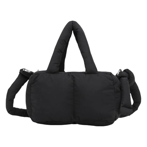 Tmboryuu Reisenfreundliche Gesteppte Pufferbag Umhängetaschen Für Frauen Weiche Crossbody Handtasche Mit Unterschiedlichen Tragetaschen Weiche Nylonbeutel von Tmboryuu