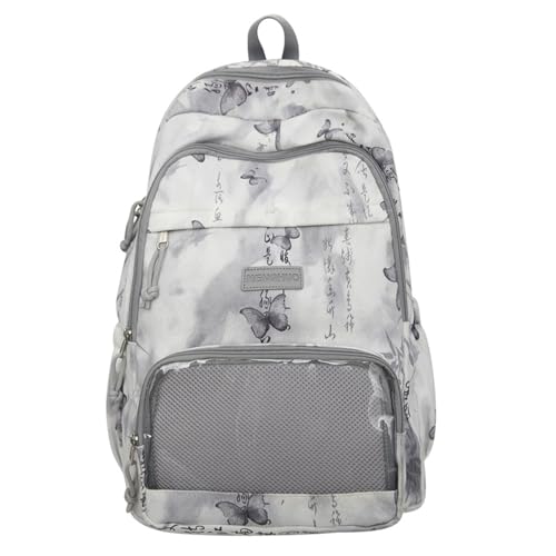 Tmboryuu Stylischer Anime Rucksack Große School Tasche Mit Mehreren Fächern Jugendliche Modetack Für Den Organisierten Aufbewahrungsbetrag Sweet Girl Rucksack von Tmboryuu