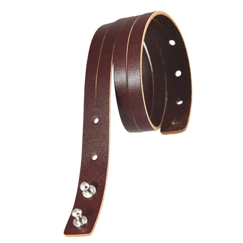 Tmboryuu Verstellbarer Vintage Leder Lederarmband Für Männer Und Frauen Mit Legierung Länge Tragbarer Schmuck Retro Manschettenarmband von Tmboryuu