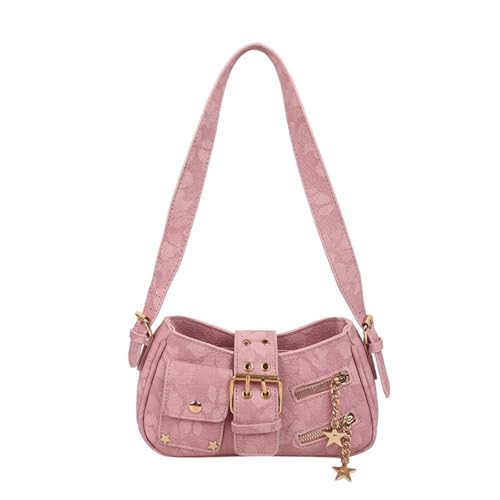 Tmboryuu Zeitgenössische Umhängetasche Für Frauen PU Construction Crossbody Geldtasche Funktionale Organisation Casual Täglicher Gebrauch Französischer Unterarmtasche von Tmboryuu