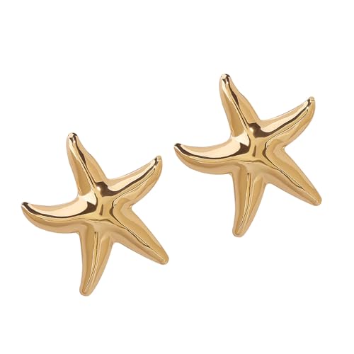 Unique Sea Star Ohrringe Mit Glänzendem Finish Leichtes Schmuck Geschenk Sea Star Ohrohrohrschern Für Mode Forward Women Marine Jewelry Geschenkideen von Tmboryuu