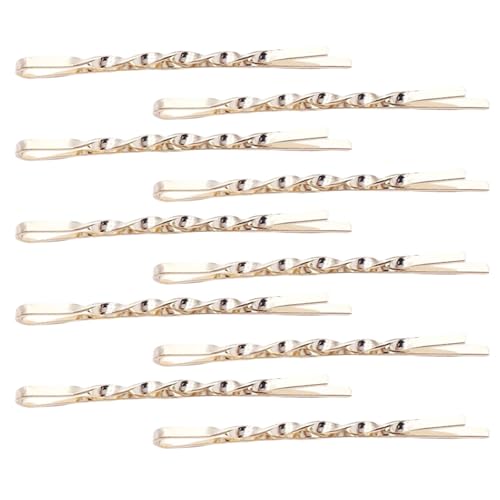 Zarte Funkelnde Goldene Haare Clip Mode Haarstifte Haare Schmuck Barrette Prinzessin Barrettes Friseur Tool von Tmboryuu