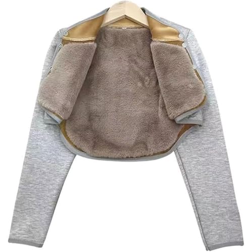 Tmendy Schulterwärmer, doppelte Schulterstütze, weicher und bequemer Schal aus Samt, Winter-warme Schultergurte für Frauen Medium Tmendy Schulterwärmer, doppelte Schulterstütze, weicher und bequemer Schal aus Samt, Winter-warme Schultergurte für Frauen Medium von Tmendy