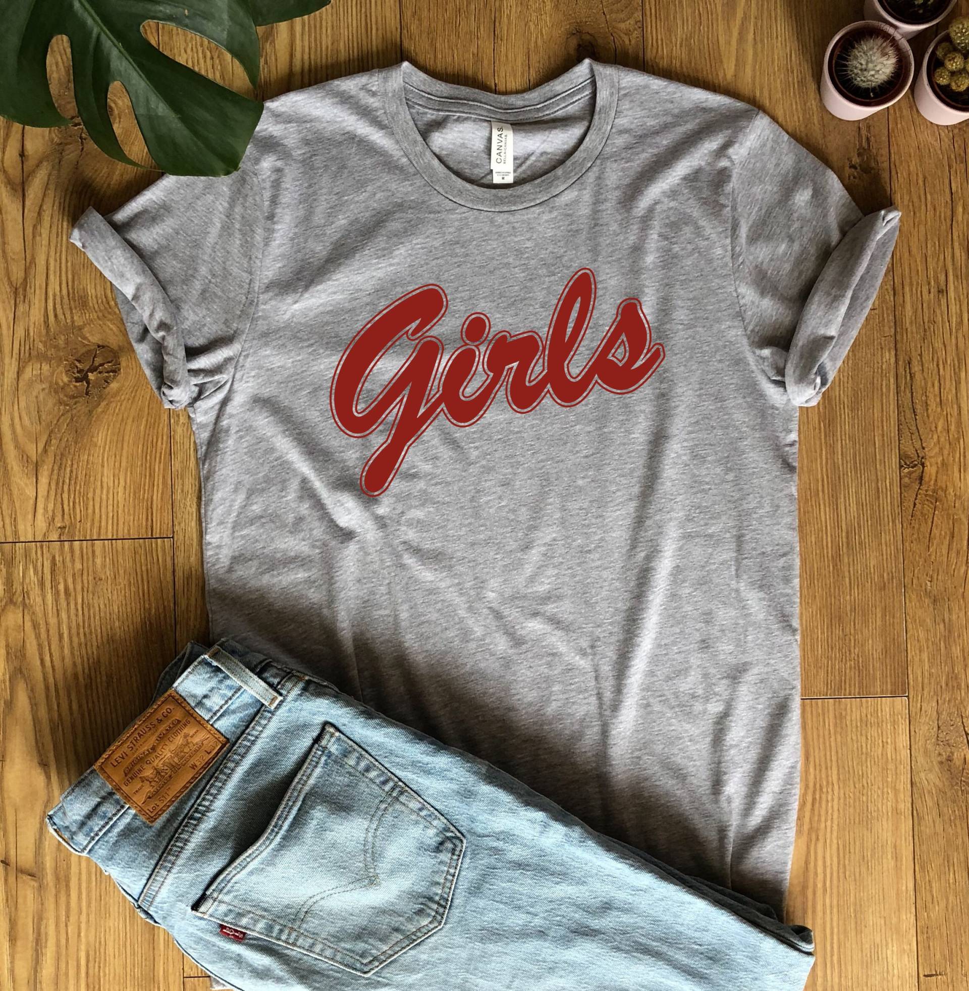 Girls Freunde T-Shirt Screen Printed Bella Canvas Unisex S-2xl Tv Sitcom Monica Geller Rachel Grün Weltweiten Versand von Tmeprinting