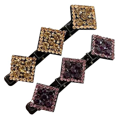 1/2/3 stücke Strass Haarnadeln Gebrochene Haarnadeln Fransen Clips Seitenclips Strass Haarnadeln Für Frauen Teufelshörner Haarspange XQQ2ERdinm79 (A, One Size) von Tmianya