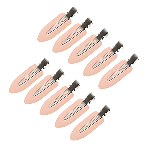 10PC Women Men Hair Leaves Clips Seamless Makeup Leaf Clips Styling Clips Haarpange Curl Pins No Crease Haar Pin Curl Clips Make Up Clips (PK) von Tmianya