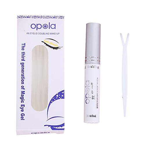 3 Stil Wimpern Klebstoff Falsche Wimpern Verlängerung Make-up-Klebstoff Doppel-Augenlider Eyeliner Pinsel Wimpernkleber für Wimpernlifting, Lash Lift Klebe Klebrigkeit Glue für (White, One Size) von Tmianya