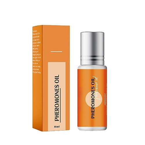 Ballparfüm, Parfüm mit natürlichem und anhaltendem Duft, frisches und stimmungsvolles Parfüm, 10 ml Raumduft Mit Duftstäbchen (Orange, One Size) von Tmianya