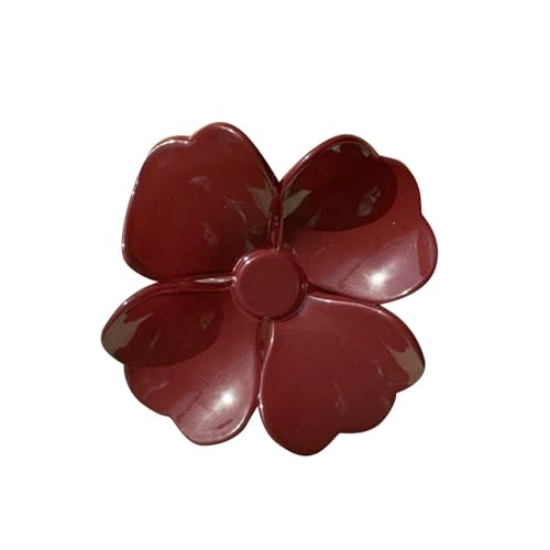 Blumen-Haarklammern – Retro Haarclips Haare - Damen-Haarspange mit Hellem Gesicht, Modisch, für Party, Clip Haarspange Klassisch Haarspangen mit Schleife, Haarklammer (A, One Size) von Tmianya