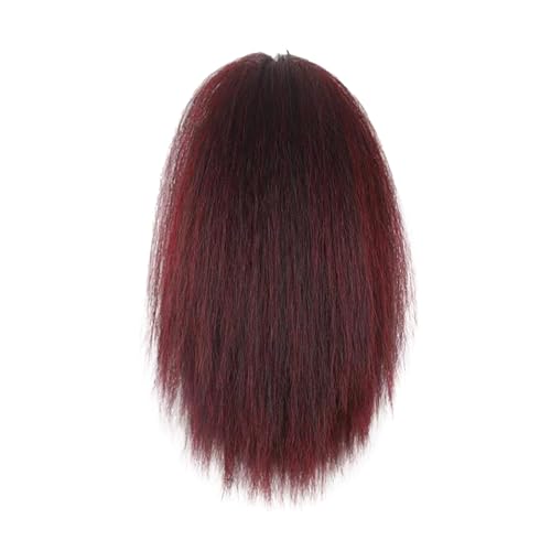 Damen-Haar-Haar-Haar-Haar-Haar-Haar-Pferdeschwanz, flauschiges, lockiges Haar, Pferdeschwanz, Seilnetz, Cornbeard-Pferdeschwanz-Perücke XQQ0300 (D, One Size) von Tmianya