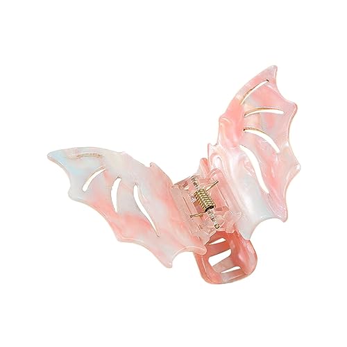 Fledermaus-Haarspange, Halloween, lustiger Fangclip, Kopfschale, Haarspange, Feiertagskleid, Haarfang, Mädchen-Haar-Accessoires, mehrfarbig, geeignet für Kinder, Haarspangen (C, One Size) von Tmianya