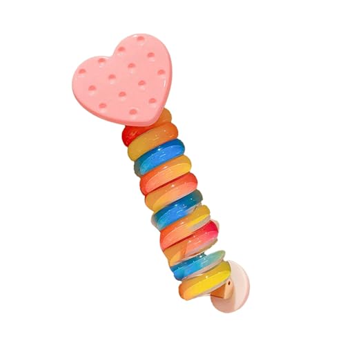 Kinder gerolltes Telefonkabel-Haarband für Mädchen mit Zöpfen, hochelastisches Sonnenblumen-Gummiband, hohes Pferdeschwanz-Kopfseil Haarspange Brautschmuck (E, One Size) von Tmianya