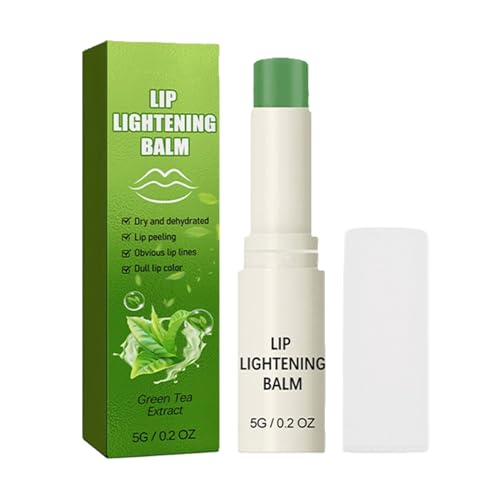 Lippenstiftgrundierung Lip For Dark Lips Lippenaufheller Lip Care Of Lips Fresh Lippenaufheller für Lippen Lippenbalsam für Männer Frauen Butterscotch Lips Bleaching (Green) von Tmianya