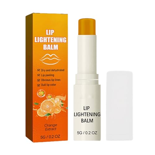 Lippenstiftgrundierung Lip For Dark Lips Lippenaufheller Lip Care Of Lips Fresh Lippenaufheller für Lippen Lippenbalsam für Männer Frauen Butterscotch Lips Bleaching (Orange) von Tmianya