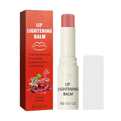 Lippenstiftgrundierung Lip For Dark Lips Lippenaufheller Lip Care Of Lips Fresh Lippenaufheller für Lippen Lippenbalsam für Männer Frauen Butterscotch Lips Bleaching (Red) von Tmianya