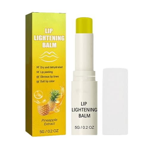 Lippenstiftgrundierung Lip For Dark Lips Lippenaufheller Lip Care Of Lips Fresh Lippenaufheller für Lippen Lippenbalsam für Männer Frauen Butterscotch Lips Bleaching (Yellow) von Tmianya