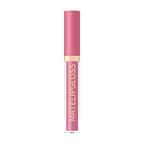 Mattes Liquid Lipstick Lip Plumper Makeup Pigmentierter langanhaltender Lipgloss Velvet Waterproofs Lip Makeup Geschenk für Mädchen und Frauen Kosmetikprobenset (K, A) von Tmianya