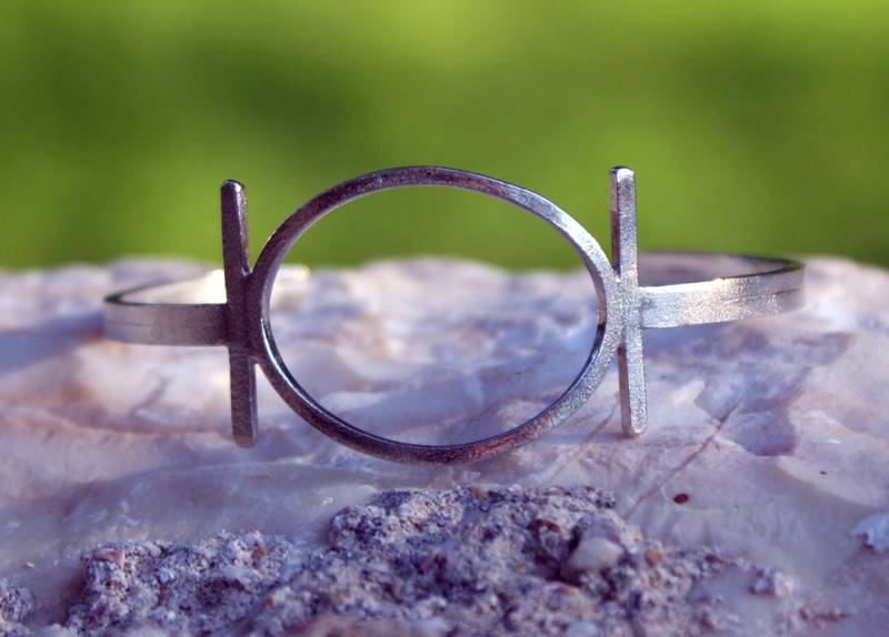 Manschette, Geonetric Minimal Silber Armband, Statement Schmuck, Ovale Geometrie-Linie, Frauen Geschenk, Handgemachten Schmuck Manschette, Geonetric Minimal Silber Armband, Statement Schmuck, Ovale Geometrie-Linie, Frauen Geschenk, Handgemachten Schmuck von Tmlccreations