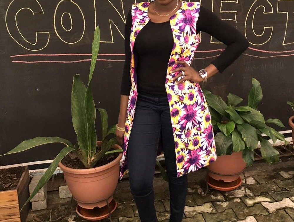 Ankara Kimono | Ärmellos Ankara Kimono | Ärmellos von TmohafeMade