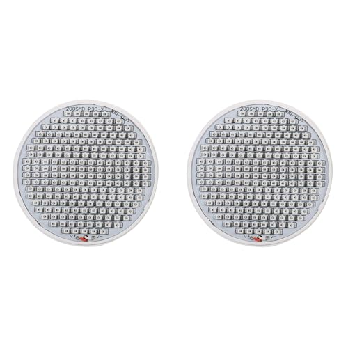 2-teiliges LED-Pflanzenlicht, 24 W, 200 LEDs, E27, energiesparend, Hydrokultur-Lampen für den Gemüseanbau mit LED von Tnfeeon