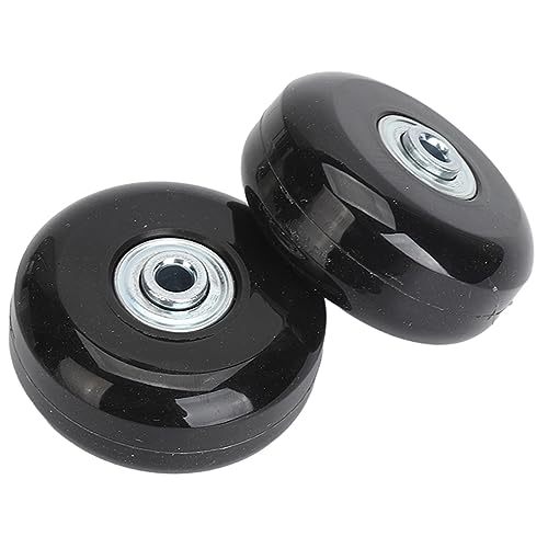 Tnfeeon Ruhige Universelle Gepäckschwense -Caster - Stabile und Glatte Bewegungserfahrung 2PCs für Einfache Reparaturen (56x24mm / 2.2x0.9in) von Tnfeeon