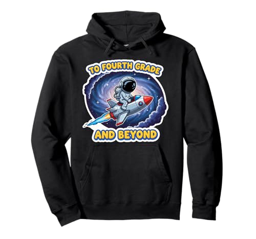 Bis zur vierten Klasse und darüber hinaus: Space Lover Astronaut School für Jungen Pullover Hoodie von To Fourth Grade And Beyond Boys Products