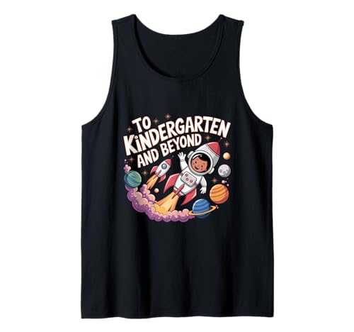Jungen und Mädchen Kindergarten Astronaut Weltraum Design Tank Top Jungen und Mädchen Kindergarten Astronaut Weltraum Design Tank Top von To Kindergarten and Beyond Back to School Design