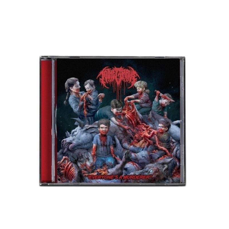 To The Grave Everyone's a murderer CD multicolor von To The Grave