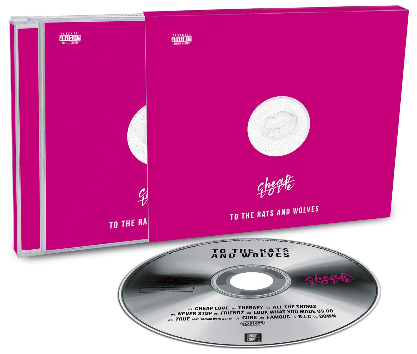 To The Rats And Wolves Cheap love CD multicolor To The Rats And Wolves Cheap love CD multicolor von To The Rats And Wolves