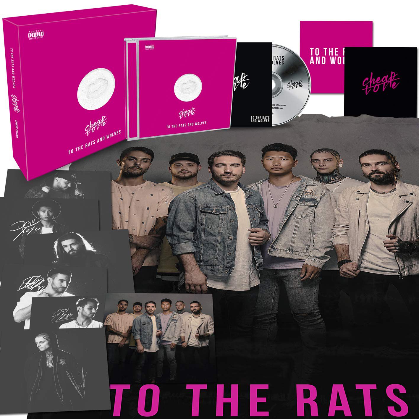 To The Rats And Wolves Cheap love CD multicolor To The Rats And Wolves Cheap love CD multicolor von To The Rats And Wolves