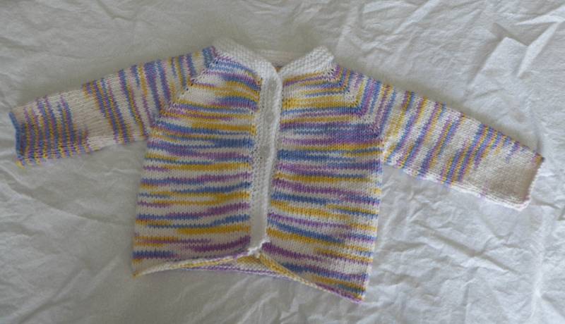 Pastell Bunt Babypullover von ToBoldlyCraft