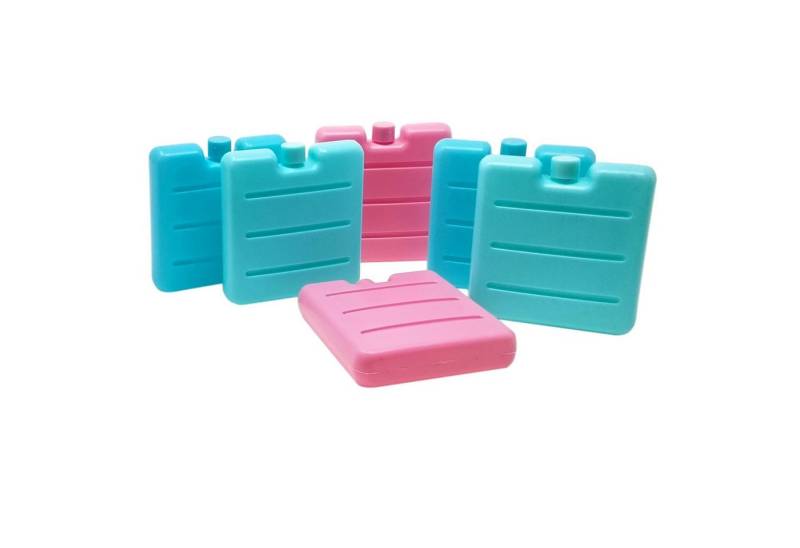 ToCi Kühlakku 6er Set Mini Kühlakkus kleine flache Kühl-Elemente Kühltasche Camping von ToCi
