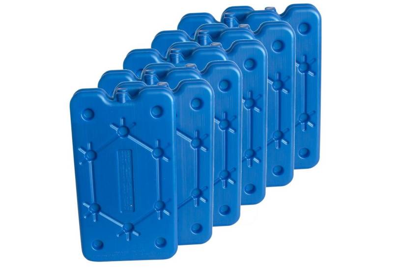 ToCi Kühlakku Kühlakkus 12 x 400ml extra flache Kühlelemente für Kühlbox Kühltasche von ToCi