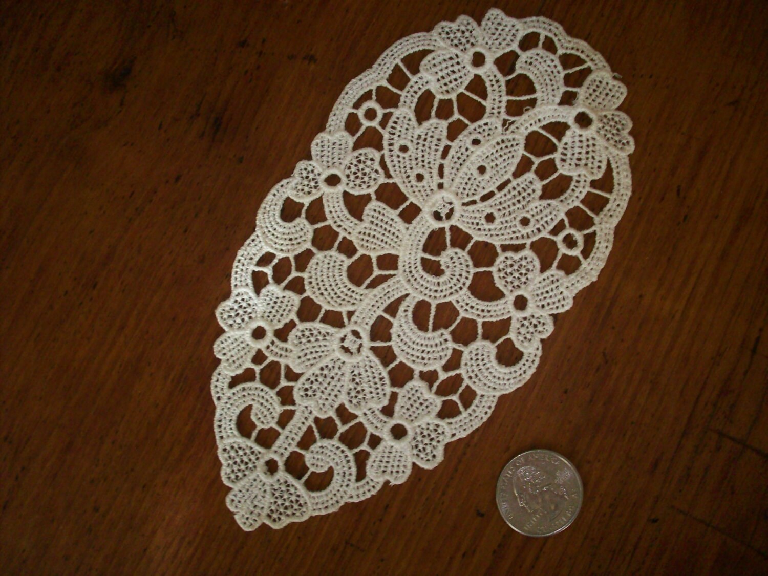1 Baumwolle 1920Er Jahre Antike Spitze Applique von ToLacewithLove