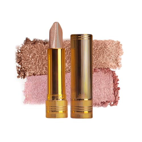 Relaxrich Gradient Three-Color Eyeshadow Stick, Waterproof Eyeshadow Trio, For Glitter Makeup One Step Easy To Use Smooth Blendable (01#) von ToatlHeal