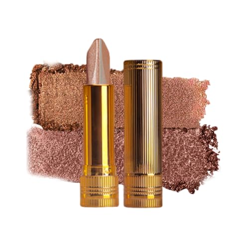 Relaxrich Gradient Three-Color Eyeshadow Stick, Waterproof Eyeshadow Trio, For Glitter Makeup One Step Easy To Use Smooth Blendable (03#) von ToatlHeal