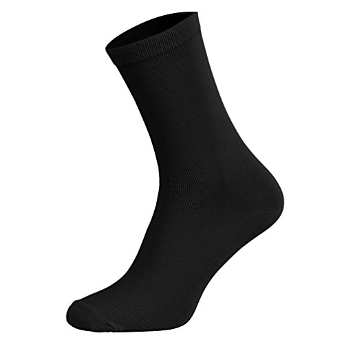 Tobeni 12 Paar Topmodische Socken für Damen und Teenager Farbe Schwarz Grösse 39-42 von Tobeni