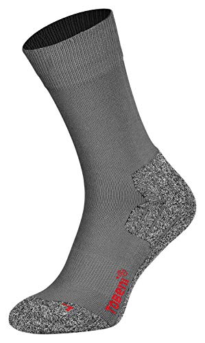 Tobeni 2 Paar Herren Trekkingsocken Wandersocken Outdoor-Funktionssocken Atmungsaktiv Farbe Anthrazit Grösse 43-46 von Tobeni