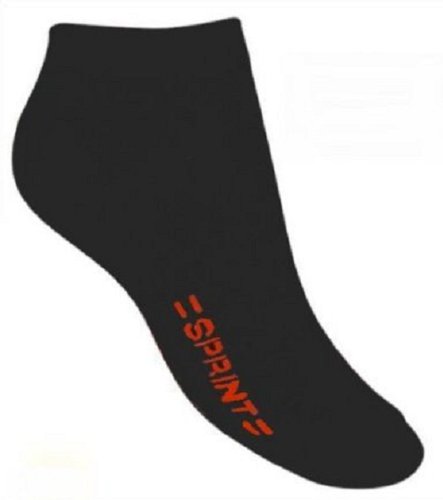 Tobeni 8 Paar Herren Sneakersocken Sprint Füsslinge Sneaker Socken Baumwolle Farbe Schwarz Grösse 43-46 von Tobeni