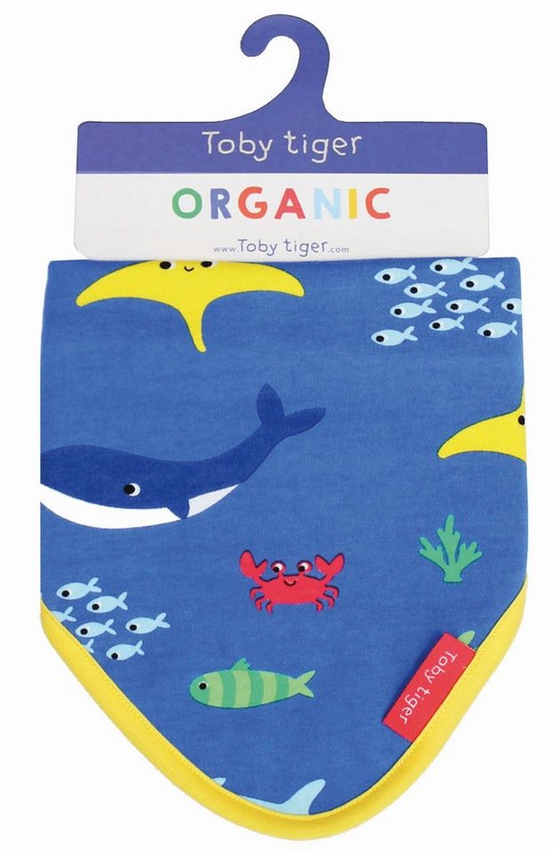 Toby Tiger Dreieckstuch Dreieckstuch mit Meerestiere Print Toby Tiger Dreieckstuch Dreieckstuch mit Meerestiere Print von Toby Tiger
