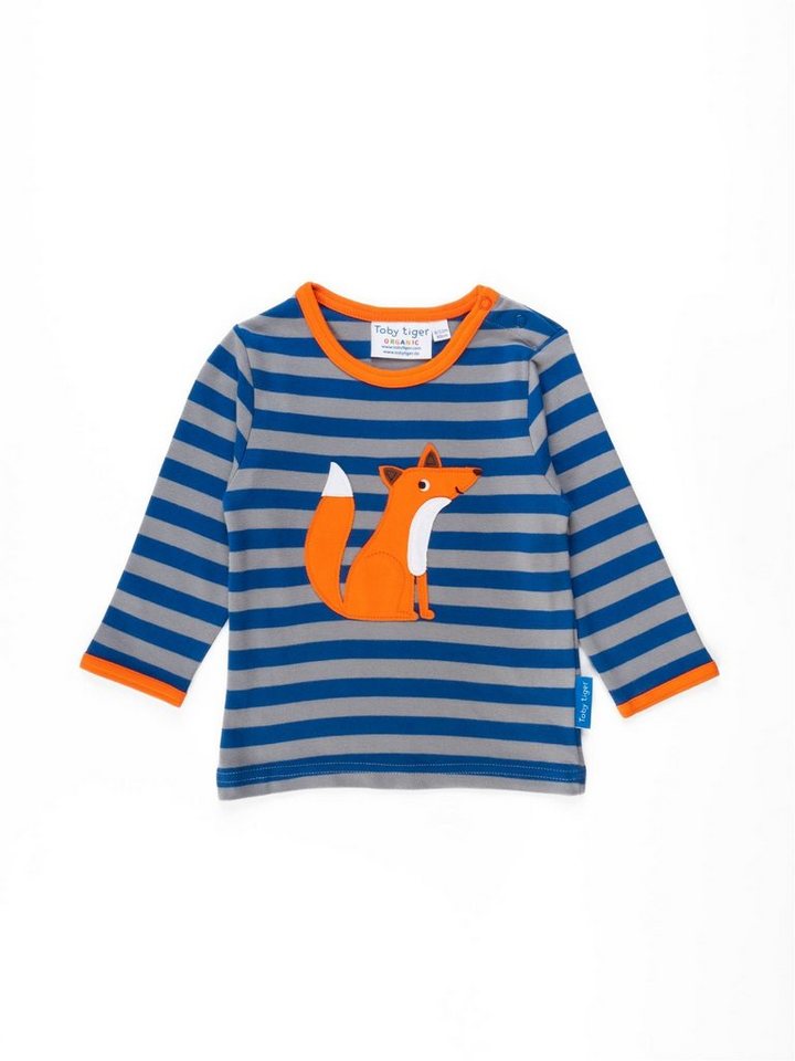 Toby Tiger Langarmshirt Langarmshirt mit Fuchs Applikation von Toby Tiger