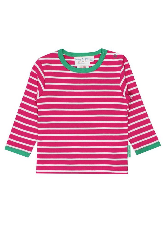 Toby Tiger Langarmshirt Langarmshirt mit Streifen von Toby Tiger