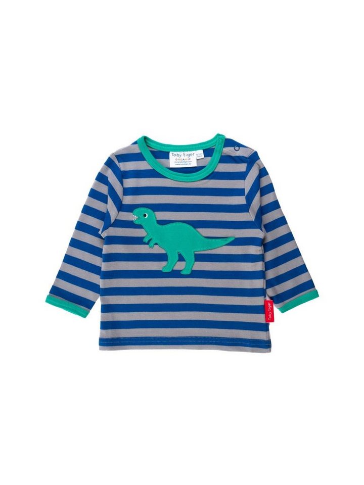 Toby Tiger Langarmshirt Langarmshirt mit T-Rex Applikation von Toby Tiger