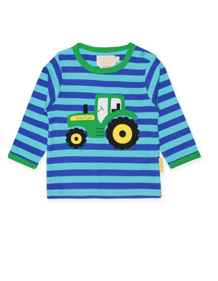 Toby Tiger Langarmshirt Langarmshirt mit Traktor Applikation von Toby Tiger